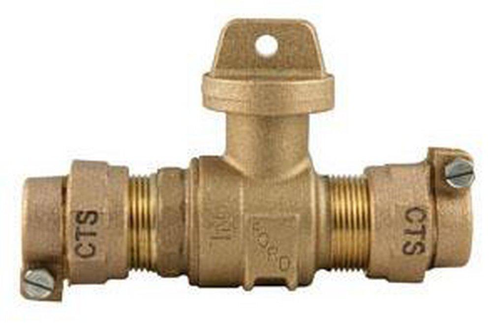 Ford Meter Box 3 4 In Pack Joint Brass Ball Curb Valve Ferguson