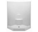 48 x 48 in. Neo Angle Shower in White