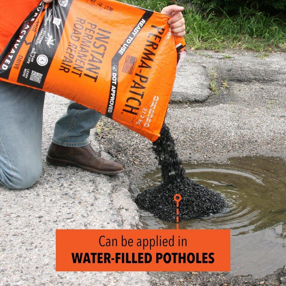 50 lb. All-Season Asphalt Repair Material 