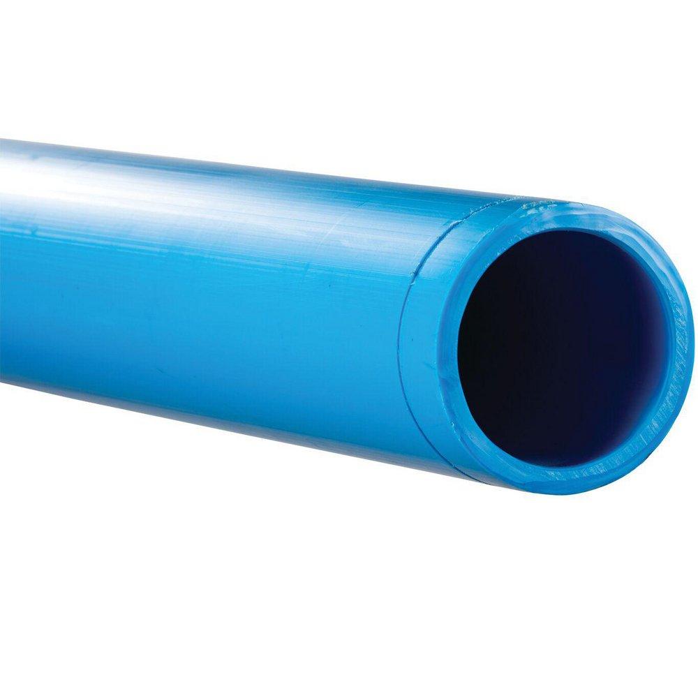 HIGH-TEMP CHEMICAL WASTE PIPE BLUELINE FRPP 3 IN X 10 FT SCH 80 IAPMO CERTIFIED OPERATING TEMP OF 220 DEGREES F ASTM F1412-2016 AND NSF/ANSI 14-2015 COMPLIANT 
