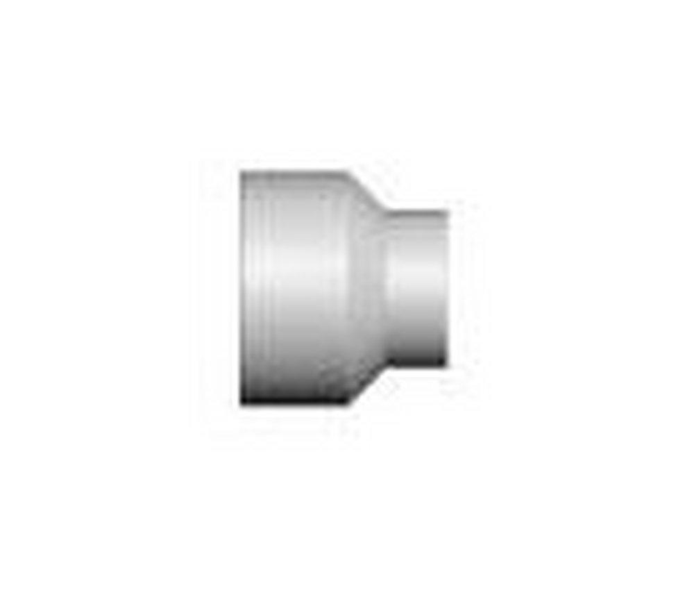 Plastic Trends White Hub Reducing and DWV PVC Coupling 
