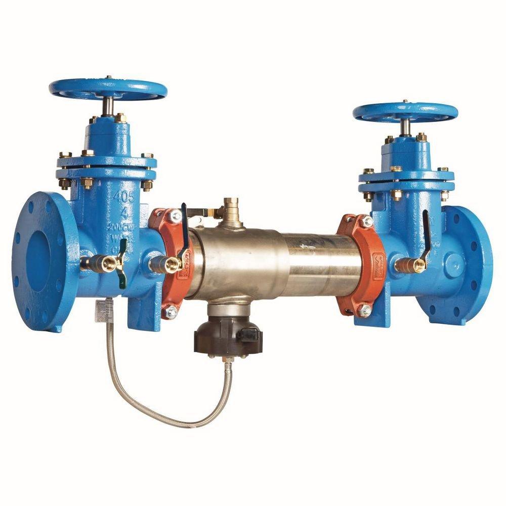 Watts 10 in. Stainless Steel Grooved Reduced Pressure Zone Assembly 