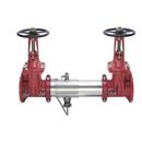 4 IN SS REDUCED PRESSURE ZONE ASSEMBLY BACKFLOW PREVENTER OSY SHUTOFF VALVES Z PATTERN BACKFLOW FLOOD SENSOR 