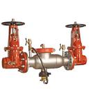 4 IN SS REDUCED PRESSURE ZONE ASSEMBLY BACKFLOW PREVENTER OSY SHUTOFFS GROOVED INLET X GROOVED OUTLET SHORT LAY LENGTH BACKFLOW FLOOD SENSOR 