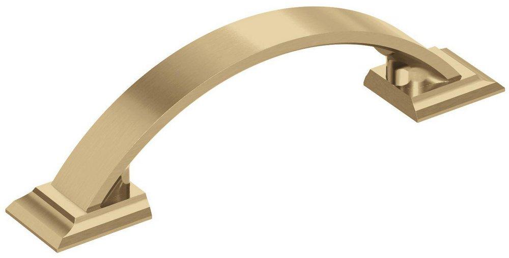 CANDLER 3 IN 76MM CENTER-TO-CENTER CHAMPAGNE BRONZE CABINET PULL 
