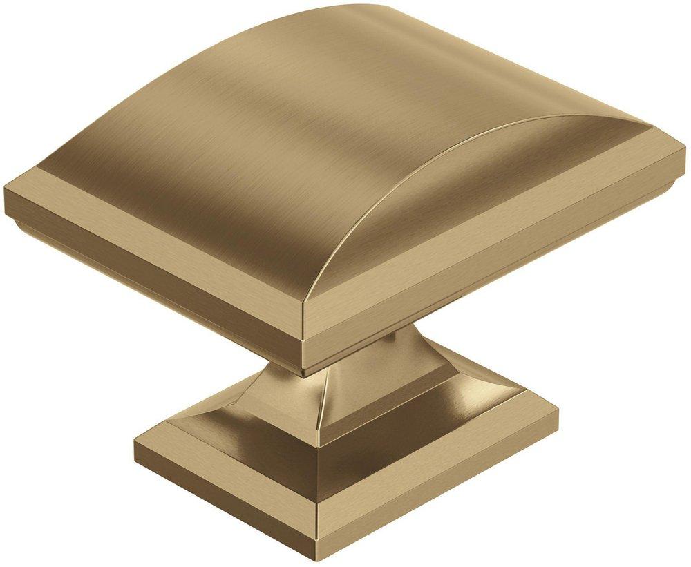 CANDLER 1-1/2 IN 38MM LENGTH CHAMPAGNE BRONZE CABINET KNOB 