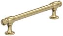 5-1/16 in. Center-to-Center Cabinet Pull in Golden Champagne