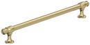 8-13/16 in. Center-to-Center Cabinet Pull in Golden Champagne