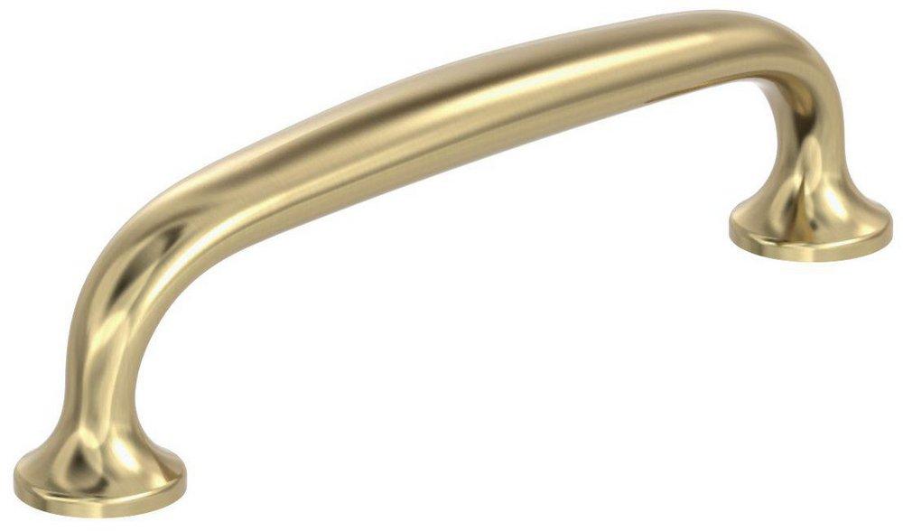 RENOWN 3-3/4 IN 96MM CENTER-TO-CENTER GOLDEN CHAMPAGNE CABINET PULL 