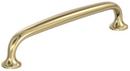 5-1/16 in. Center-to-Center Cabinet Pull in Golden Champagne