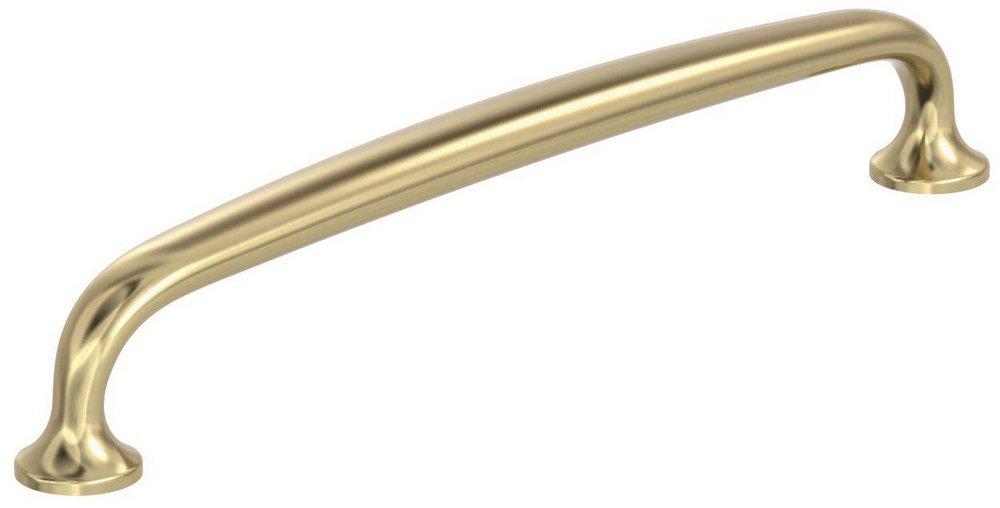 RENOWN 6-5/16 IN 160MM CENTER-TO-CENTER GOLDEN CHAMPAGNE CABINET PULL 