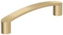 3-3/4 in. Center-to-Center Cabinet Pull in Champagne Bronze