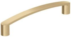 5-1/16 in. Center-to-Center Cabinet Pull in Champagne Bronze