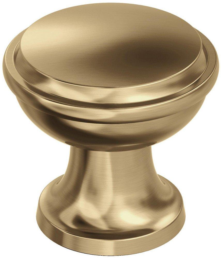 WESTERLY 1-3/16 IN 30MM DIAMETER CHAMPAGNE BRONZE CABINET KNOB 
