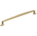 18 in. Center-to-Center Appliance Pull in Champagne Bronze