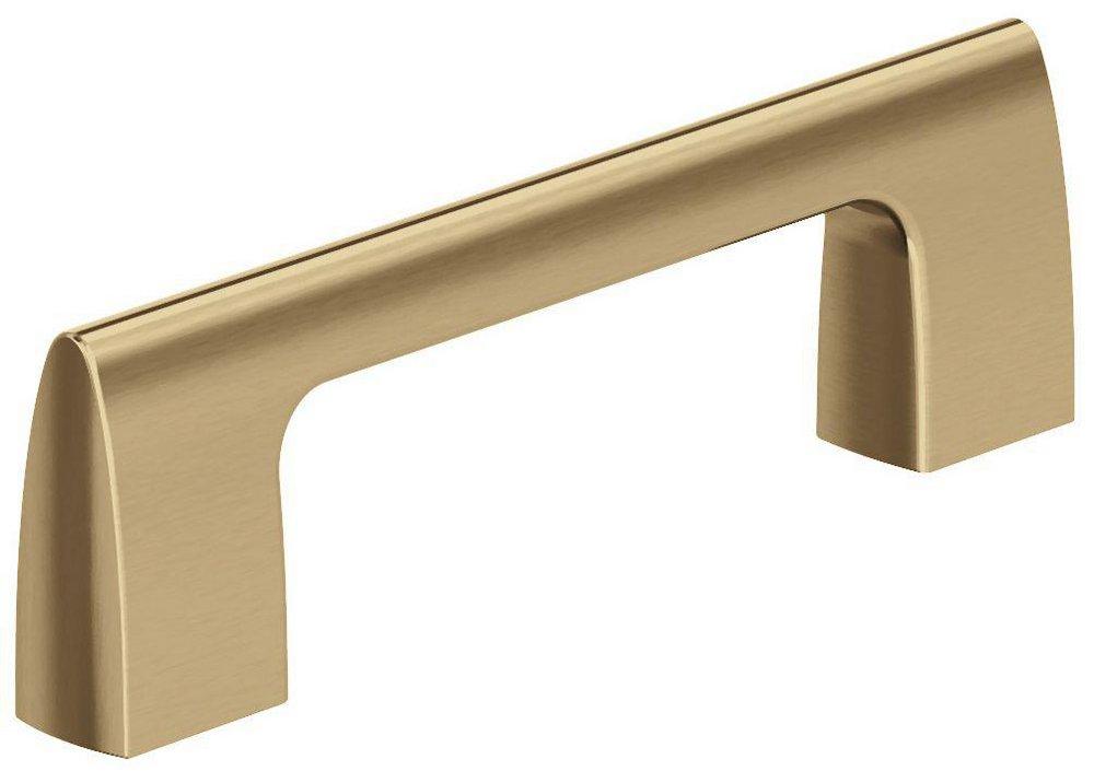 RIVA 3 IN 76MM CENTER-TO-CENTER CHAMPAGNE BRONZE CABINET PULL 
