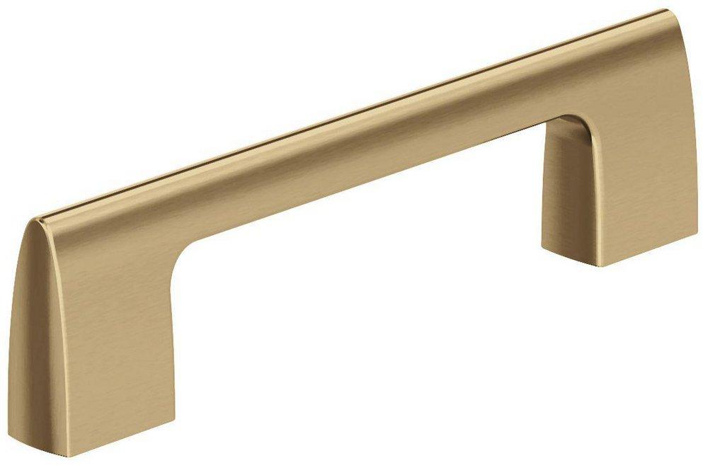 RIVA 3-3/4 IN 96MM CENTER-TO-CENTER CHAMPAGNE BRONZE CABINET PULL 