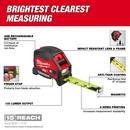 Milwaukee® Red Measuring Tape 