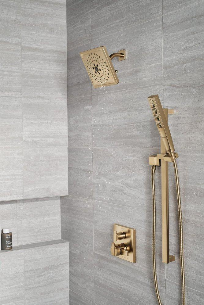 Multi Function Hand Shower in Lumicoat Champagne Bronze 