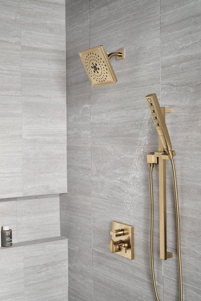 Multi Function Hand Shower in Lumicoat Champagne Bronze 