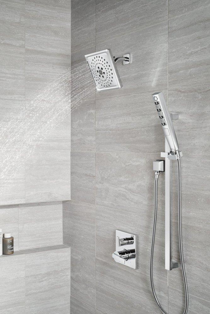 DELTA UNIVERSAL SHOWERING COMPONENTS: H2OKINETIC HAND SHOWER 1.75 GPM W/SLIDE BAR 4S 