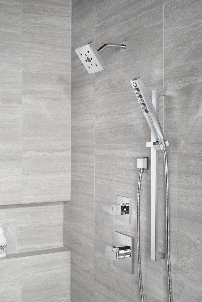 DELTA UNIVERSAL SHOWERING COMPONENTS: H2OKINETIC HAND SHOWER 1.75 GPM W/SLIDE BAR 4S 
