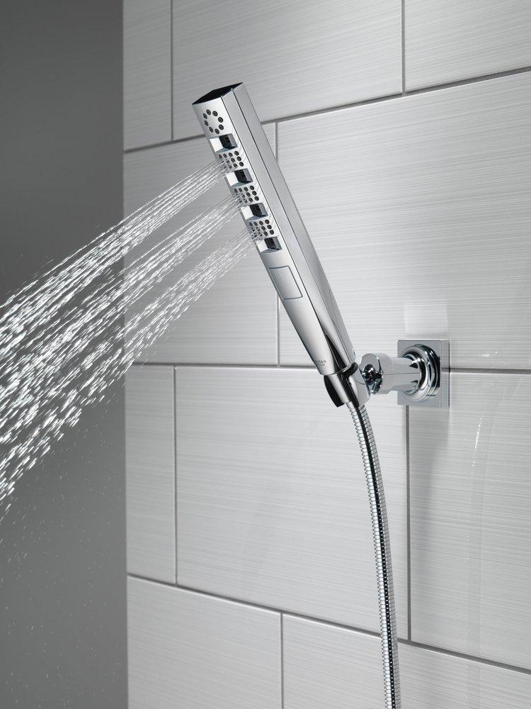 Delta Faucet Lumicoat Chrome Multi Function Hand Shower 