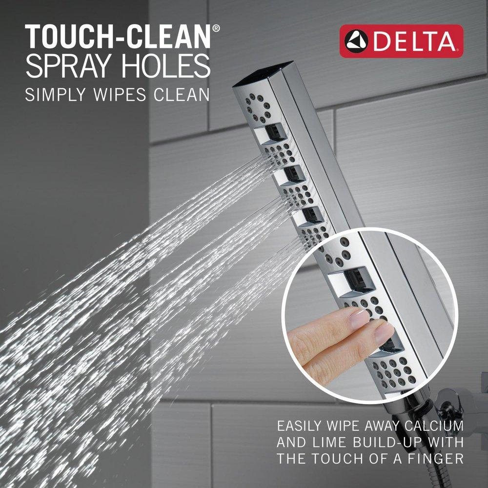 Delta Faucet Lumicoat Chrome Multi Function Hand Shower 