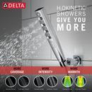 Delta Faucet Lumicoat Chrome Multi Function Hand Shower 