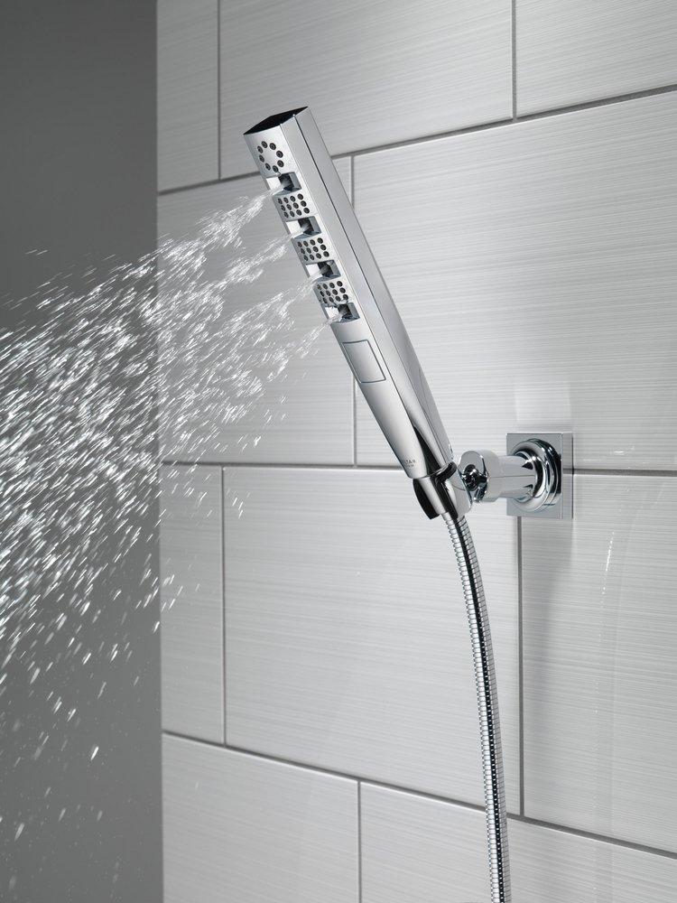 Delta Faucet Lumicoat Chrome Multi Function Hand Shower 