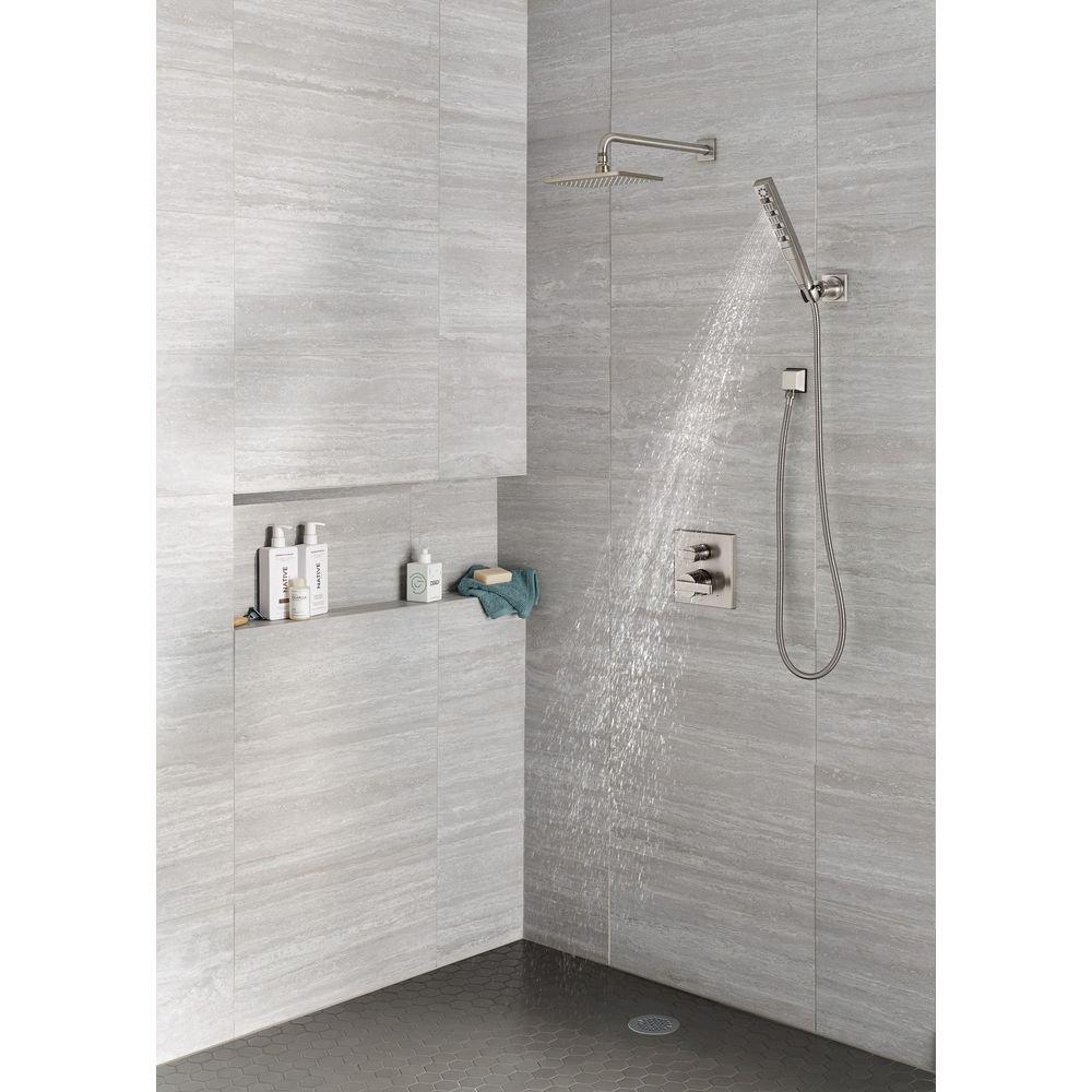 Delta Faucet Lumicoat Stainless Multi Function Hand Shower 
