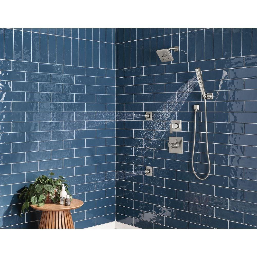 Delta Faucet Lumicoat Stainless Multi Function Hand Shower 