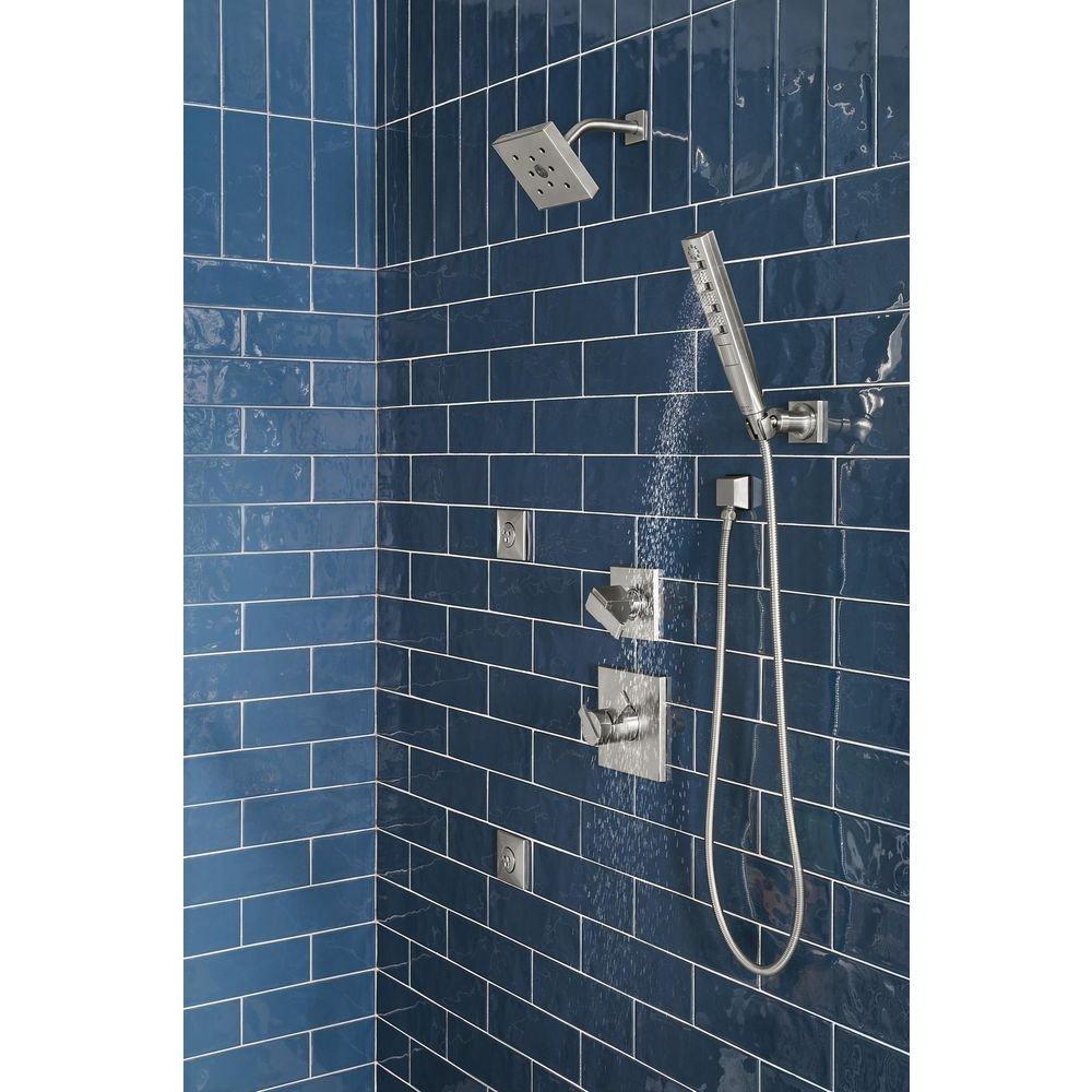 Delta Faucet Lumicoat Stainless Multi Function Hand Shower 
