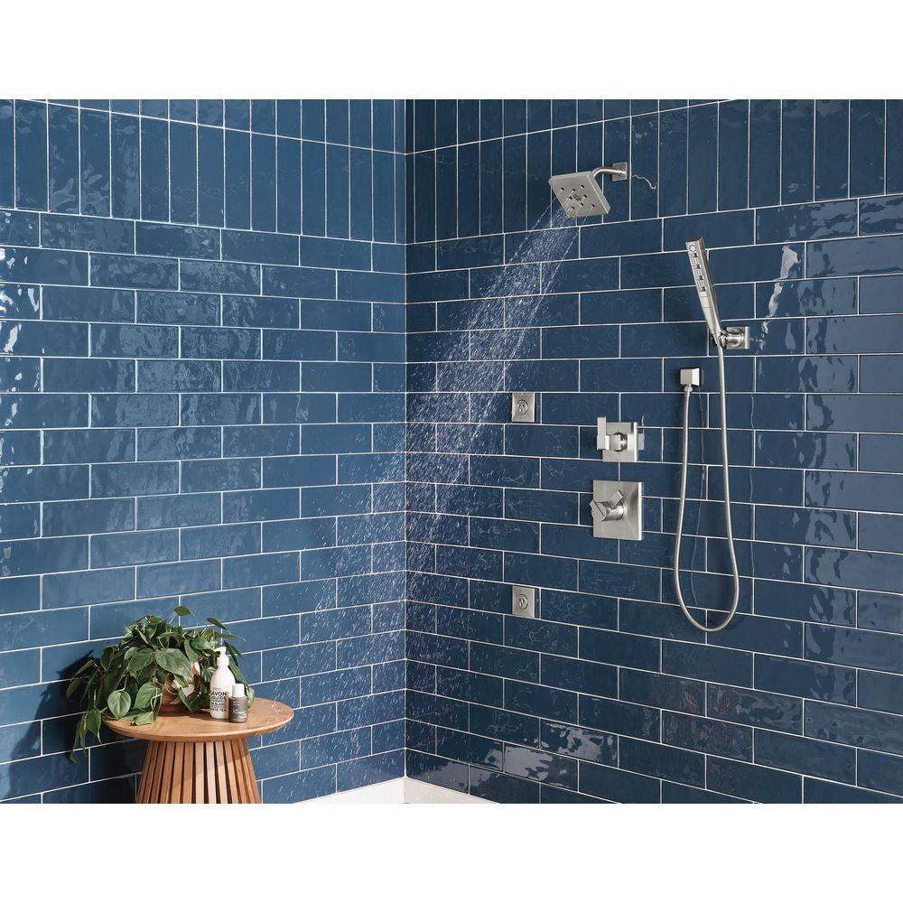 Delta Faucet Lumicoat Stainless Multi Function Hand Shower 