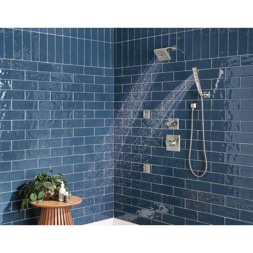 Delta Faucet Lumicoat Stainless Multi Function Hand Shower 
