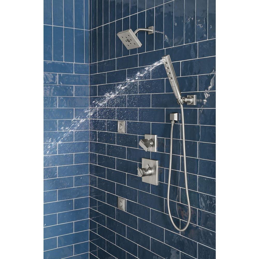 Delta Faucet Lumicoat Stainless Multi Function Hand Shower 