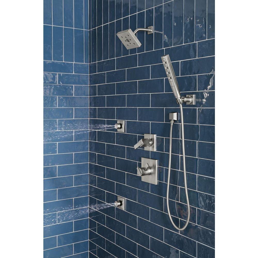 Delta Faucet Lumicoat Stainless Multi Function Hand Shower 