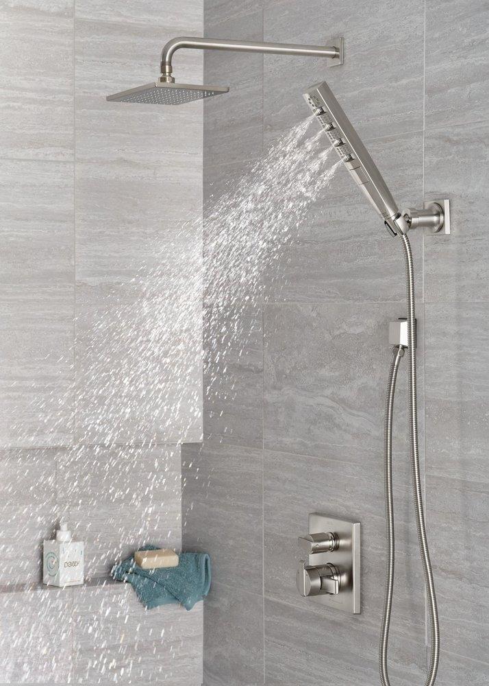 Delta Faucet Lumicoat&reg; Stainless Multi Function Hand Shower 