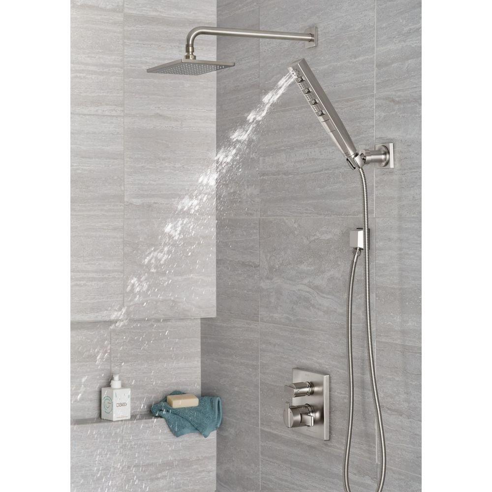 Delta Faucet Lumicoat Stainless Multi Function Hand Shower 