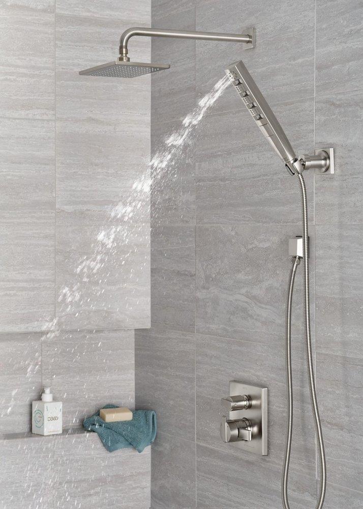 Delta Faucet Lumicoat&reg; Stainless Multi Function Hand Shower 