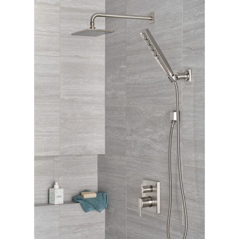 Delta Faucet Lumicoat Stainless Multi Function Hand Shower 