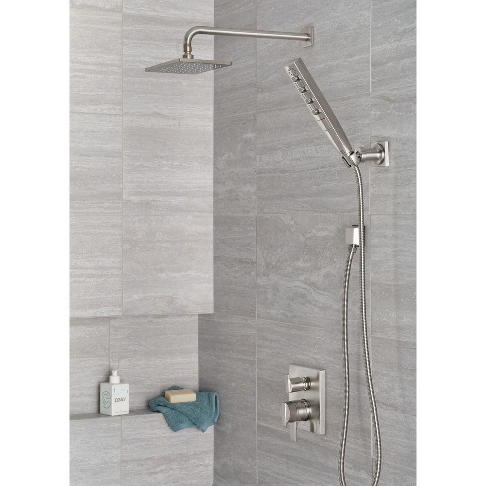 Delta Faucet Lumicoat Stainless Multi Function Hand Shower 