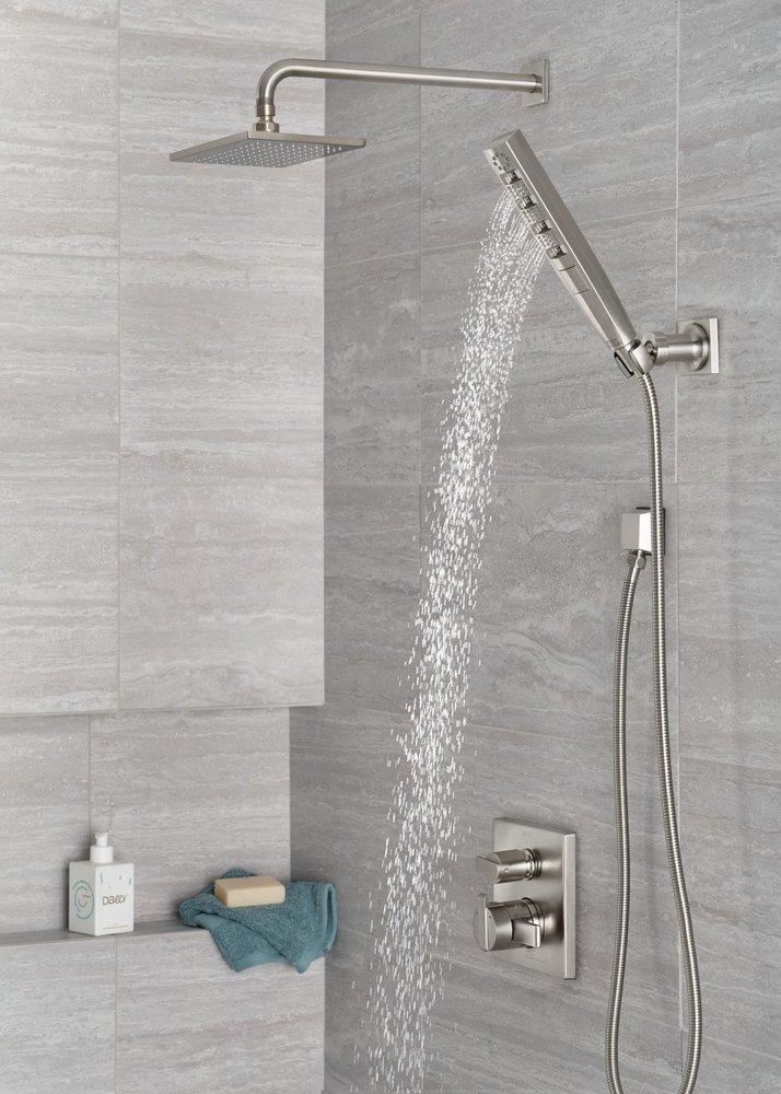 Delta Faucet Lumicoat&reg; Stainless Multi Function Hand Shower 