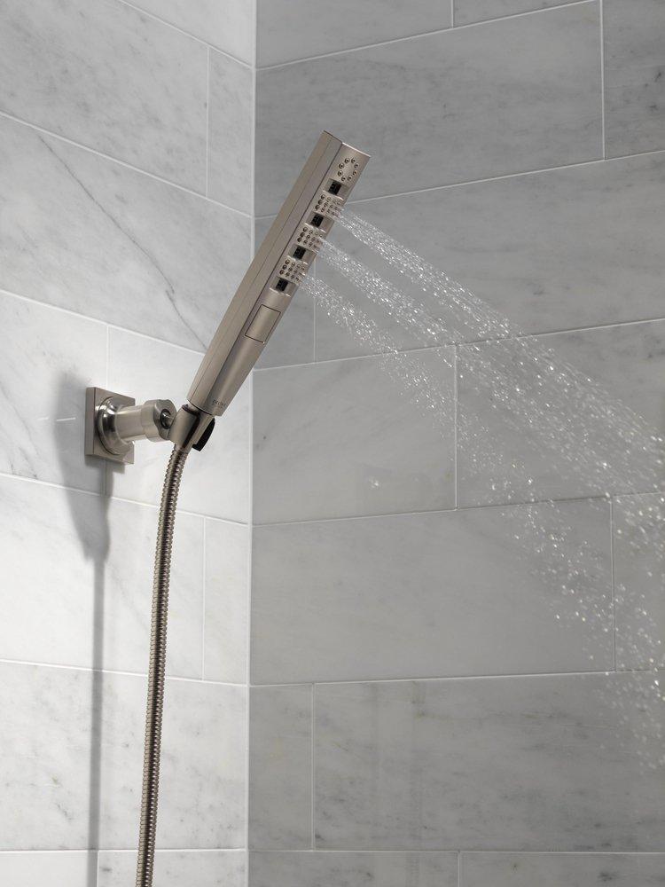Delta Faucet Lumicoat Stainless Multi Function Hand Shower 