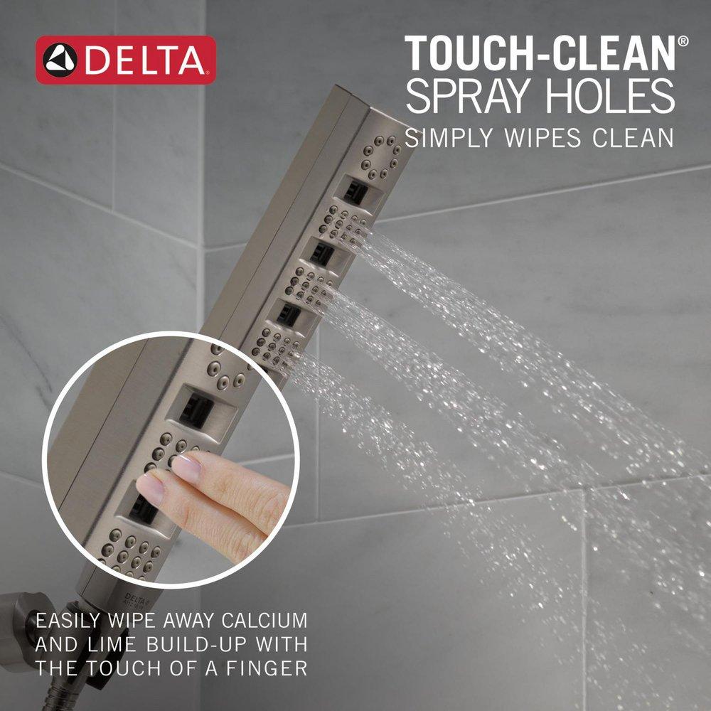 Delta Faucet Lumicoat Stainless Multi Function Hand Shower 