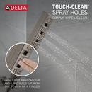 Delta Faucet Lumicoat Stainless Multi Function Hand Shower 