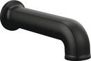 9-11/16 x 2-3/4 in. Brass Tub Spout in Matte Black
