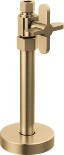 Brizo Brilliance Luxe Gold Compression Cross Straight Supply Stop Valve in Brilliance&reg; Luxe Gold&reg; 
