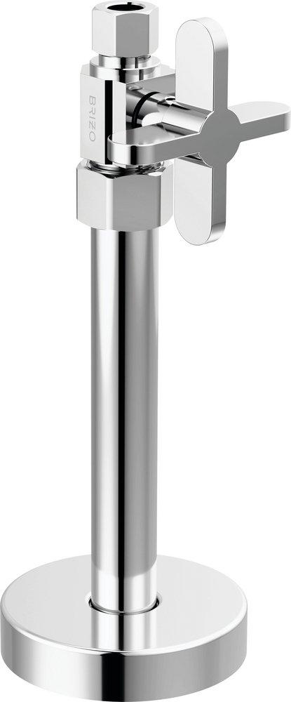BRIZO ODIN: STRAIGHT SUPPLY STOP VALVE WITH CROSS HANDLE 