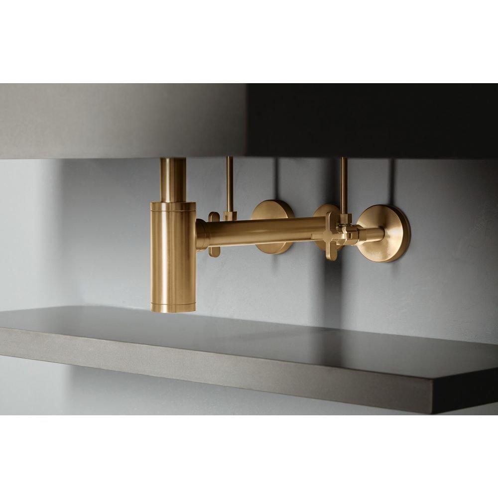 Brizo Luxe Gold 1-1/4 in. Brass Sink Trap 